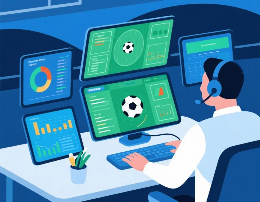 世界杯比分直播网客服与数据支持示意图